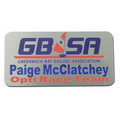 Digital Metal Name Badge with magnetic back